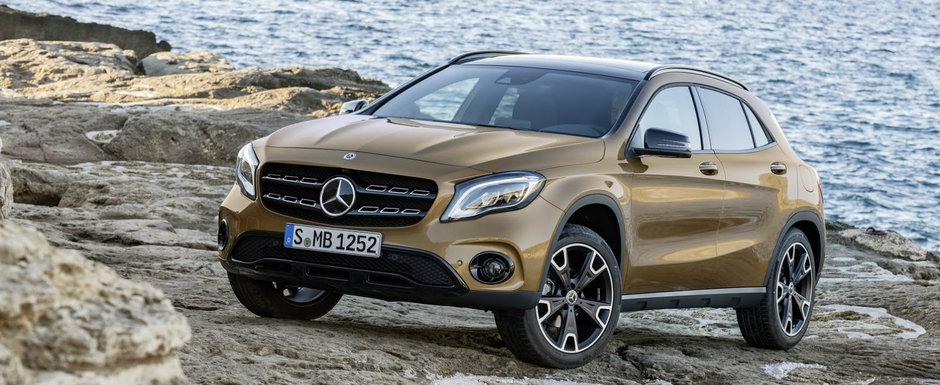 Mercedes prezinta GLA-ul facelift la Detroit