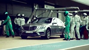 Mercedes promoveaza noul S500 Plug-in Hybrid cu ajutorul echipei de F1