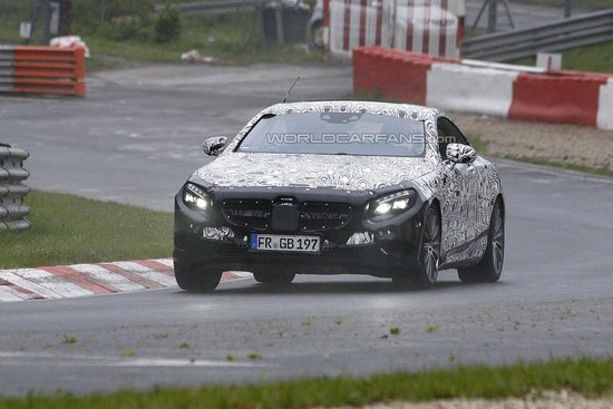 Mercedes S-Class Coupe - Noi Poze Spion