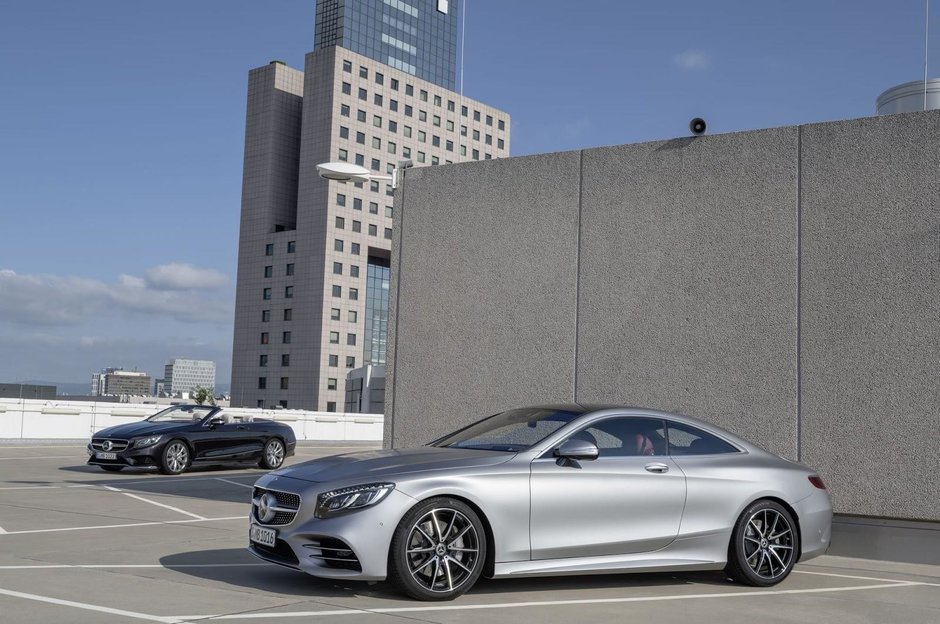 Mercedes S-Class Coupe si Cabrio facelift