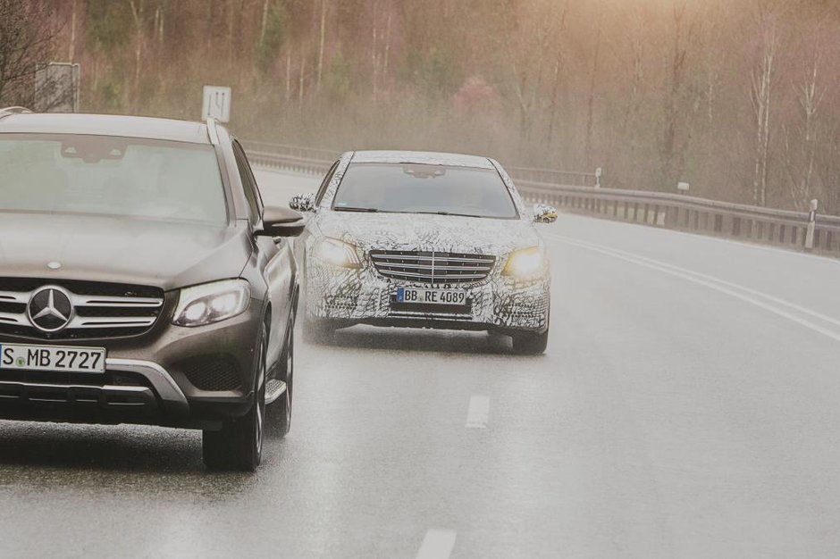 Mercedes S-Class Facelift - Poze Spion