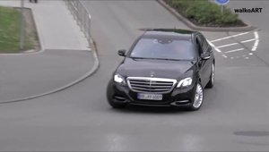 Mercedes S-Class Facelift, surprins in haine de gala. Ce spuneti de noua limuzina?