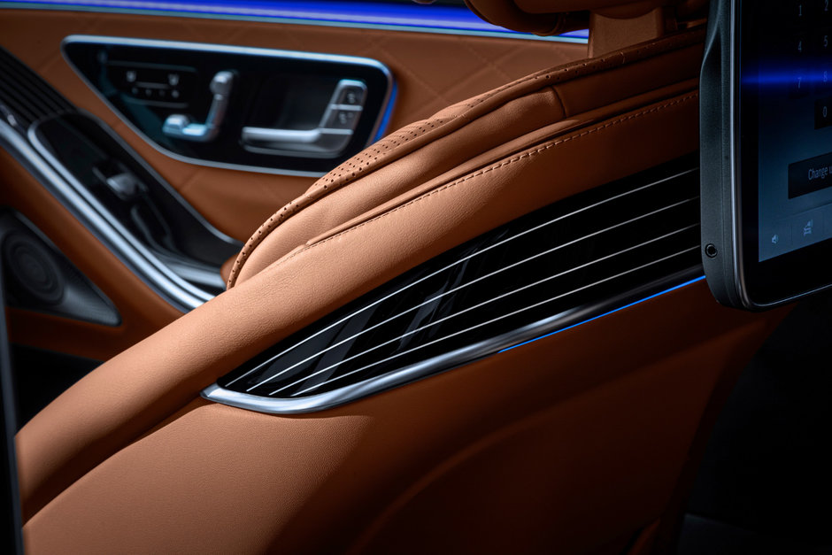 Mercedes S-Class - Poze de la interior