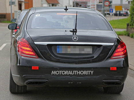 Mercedes S-Class - Poze Spion