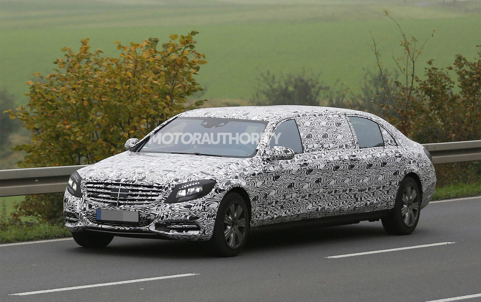 Mercedes S-Class Pullman - Poze Spion