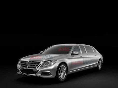 Mercedes S-Class Pullman - Primele Poze