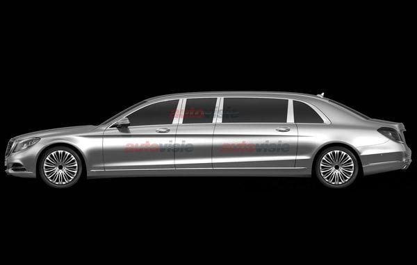 Mercedes S-Class Pullman - Primele Poze