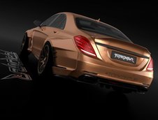 Mercedes S-Class tunat virtual