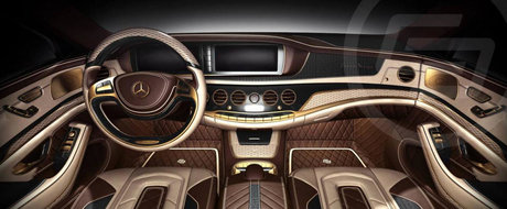 Mercedes S-Class W222 by Carlex: Dovada ca banii nu pot cumpara bunul gust