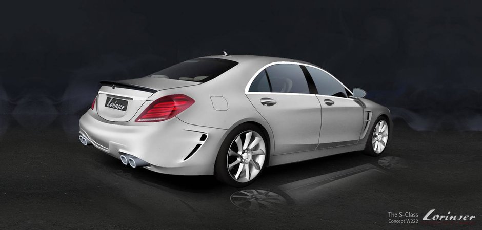 Mercedes S-Class W222 by Lorinser