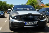 Mercedes S-Class W222: Noi poze spion