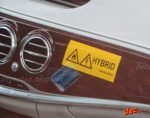 Mercedes S-Class XL Hybrid - Poze Spion