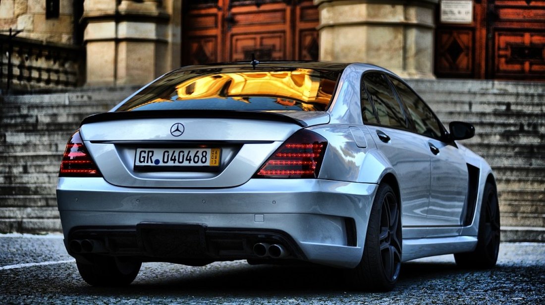 Mercedes S W221 Wide Body Kit Black Series