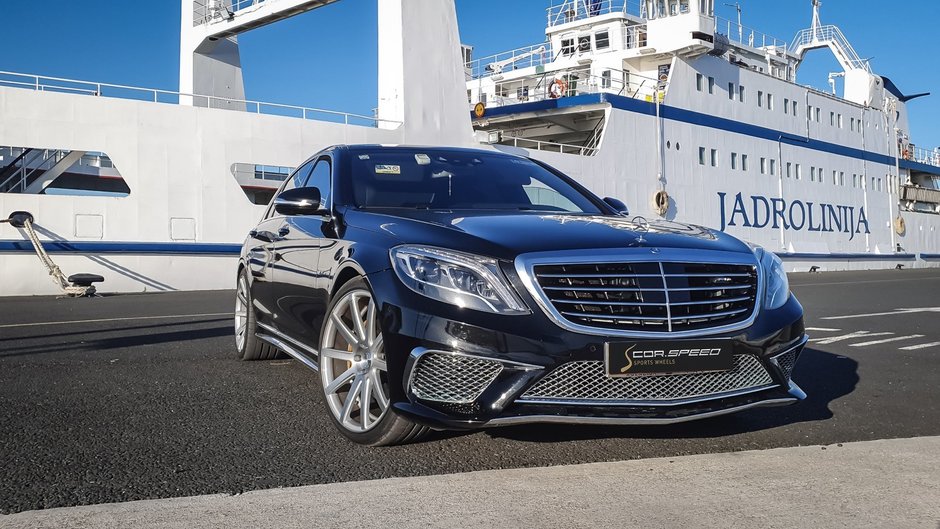 Mercedes S350d transformat in S65 AMG