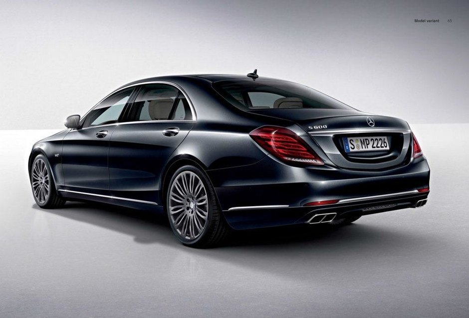 Mercedes S600 - Primele poze