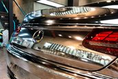Mercedes S63 AMG Coupe cu folie cromata