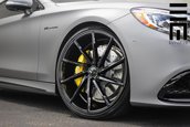 Mercedes S63 AMG Coupe cu jante Vossen CVT