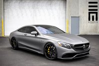 Mercedes S63 AMG Coupe cu jante Vossen CVT