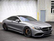 Mercedes S63 AMG Coupe cu jante Vossen CVT