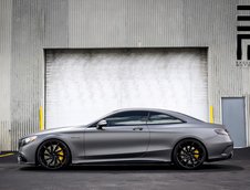 Mercedes S63 AMG Coupe cu jante Vossen CVT