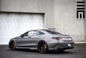 Mercedes S63 AMG Coupe cu jante Vossen CVT