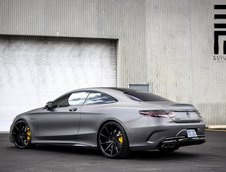 Mercedes S63 AMG Coupe cu jante Vossen CVT