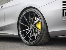 Mercedes S63 AMG Coupe cu jante Vossen CVT