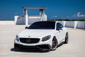 Mercedes S63 cu jante HRE