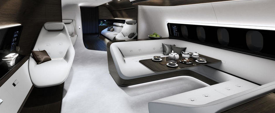 Mercedes se apuca de proiectat interioare pentru... avioane Mercedes se apuca de proiectat interioare pentru... avioane