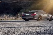 Mercedes SL63 AMG cu jante Vorsteiner