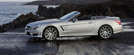 Mercedes SL63 AMG primeste o infuzie de putere. Modelul va oferi 585 CP
