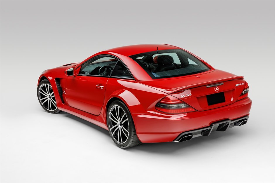 Mercedes SL65 AMG Black Series in Mars Red