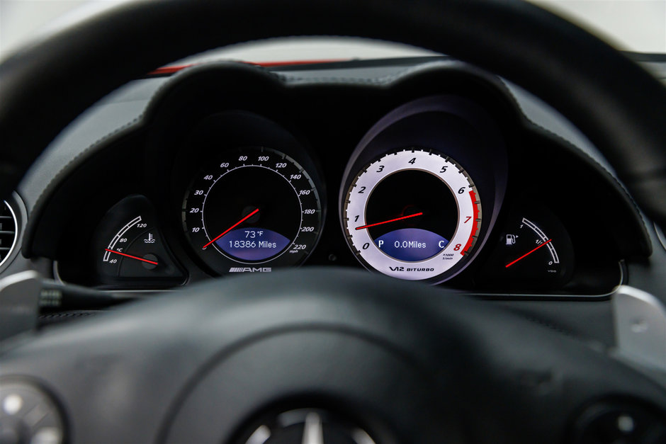 Mercedes SL65 AMG Black Series in Mars Red