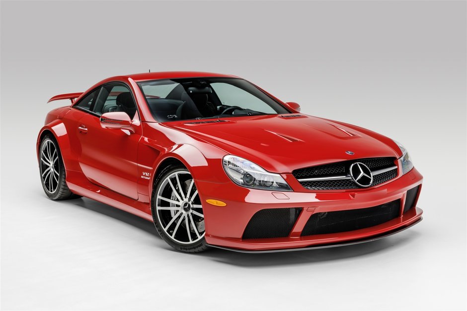 Mercedes SL65 AMG Black Series in Mars Red