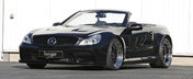 Noul Mercedes SL65 AMG by Inden Design este un Black Series fara-de-acoperis