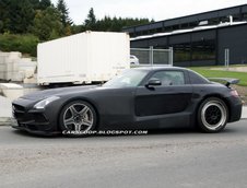 Mercedes SLS AMG Black Series - Noi poze spion