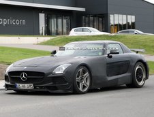 Mercedes SLS AMG Black Series - Noi poze spion