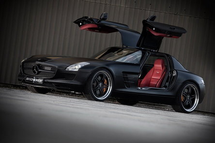 Mercedes SLS AMG by Kicherer - Gullwing se pregateste de Batman