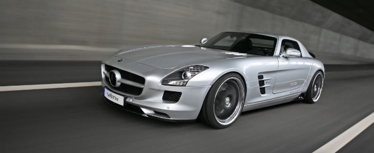 Mercedes SLS AMG by Vath - 615 cai putere, senzatii nelimitate