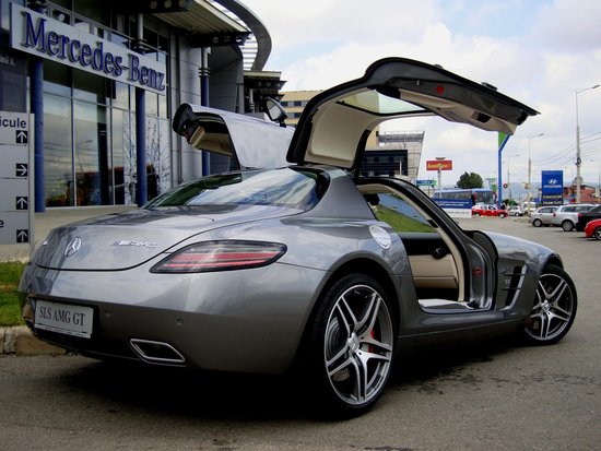 Mercedes SLS AMG GT in Romania