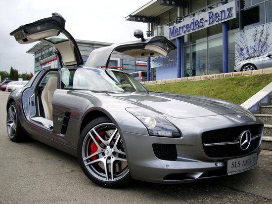 Mercedes SLS AMG GT in Romania