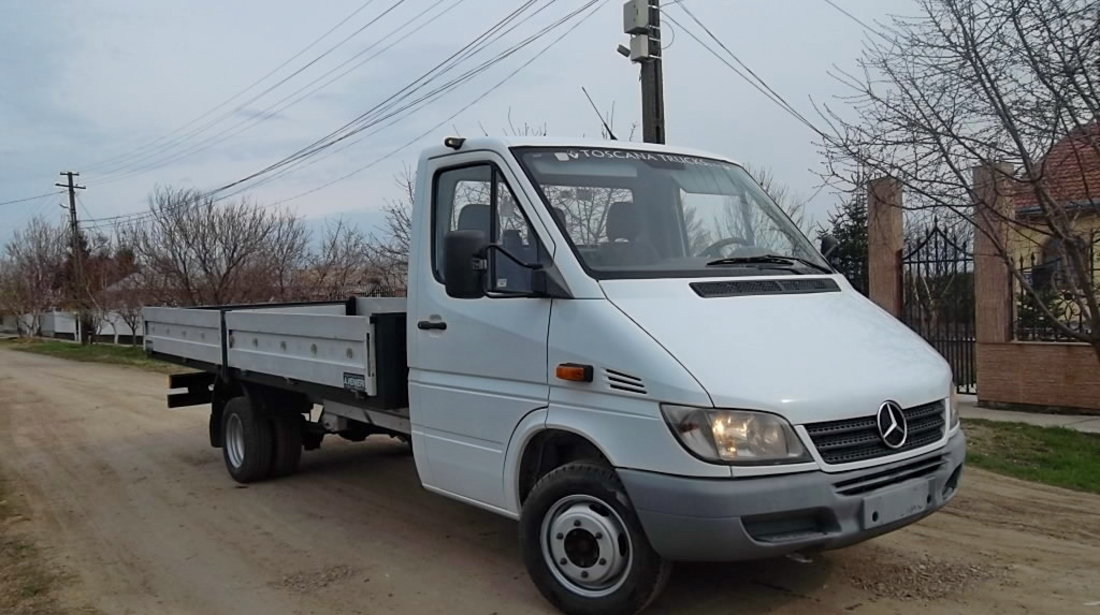 Mercedes Sprinter 416 2.7 CDi Lungime bena 4.8 m, an fab.  ,  km, 160 CP, cauciucuri noi