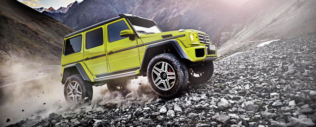 Mercedes-ul G500 4x4² intra in productia de serie, porneste de la 226.100 euro