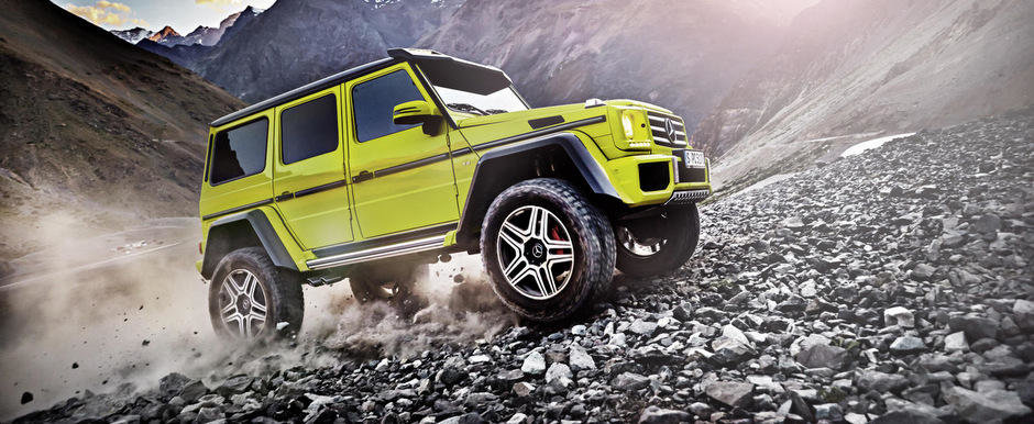 Mercedes-ul G500 4x4² intra in productia de serie, porneste de la 226.100 euro