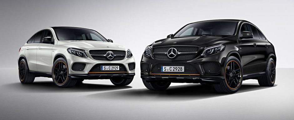 Mercedes-ul GLE Coupe isi surprinde fanii cu noua editie speciala OrangeArt