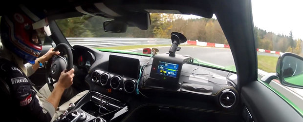 Mercedes-ul GT R a parcurs Nurburgring-ul mai rapid decat s-ar fi asteptat oricine. Uite aici momentul