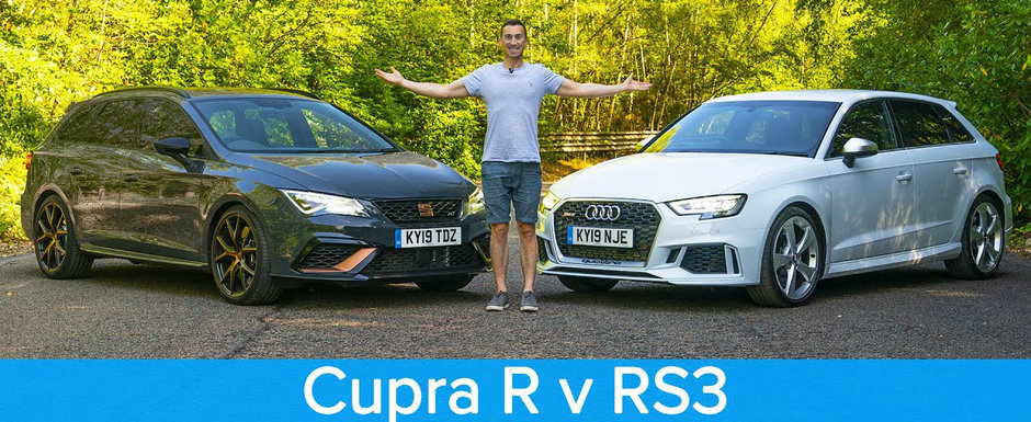 Merita Audi-ul 10.000 de euro in plus? Test comparativ intre RS3 si Cupra R