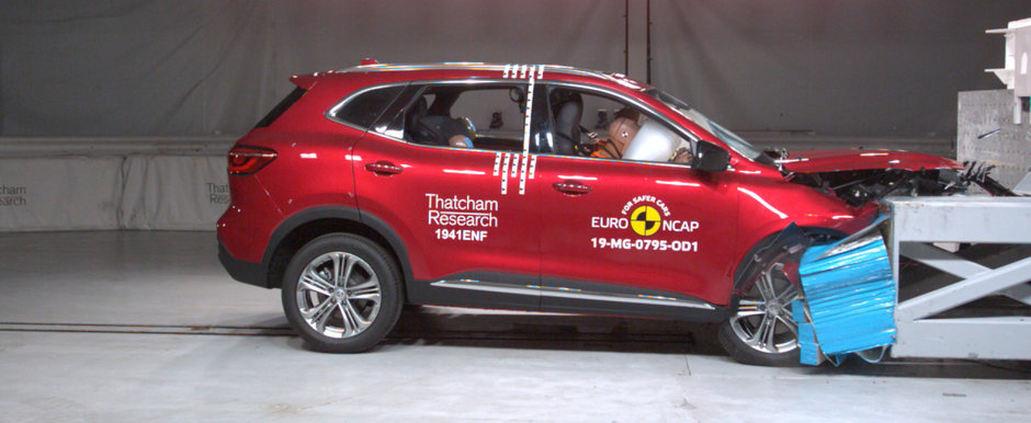 MG HS scrie istorie. Este primul SUV fabricat in China care obtine 5 stele la testele Euro NCAP