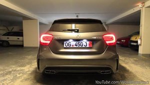 Mic si galagios? Mercedes-Benz A45 AMG, sunet