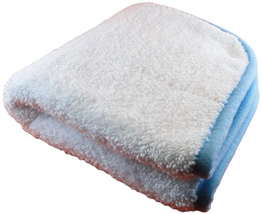 Microfiber Madness Dry Me Crazy Jr. Prosop Uscare Auto Alb 40x40cm MM-5